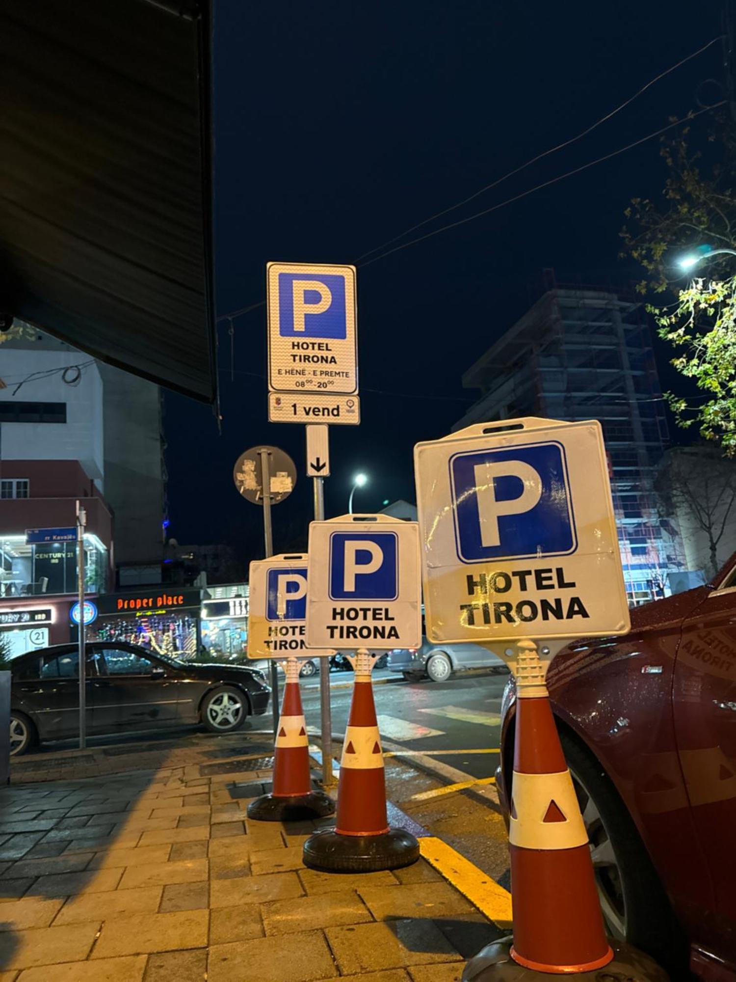 Hotel Tirona تيرانا المظهر الخارجي الصورة