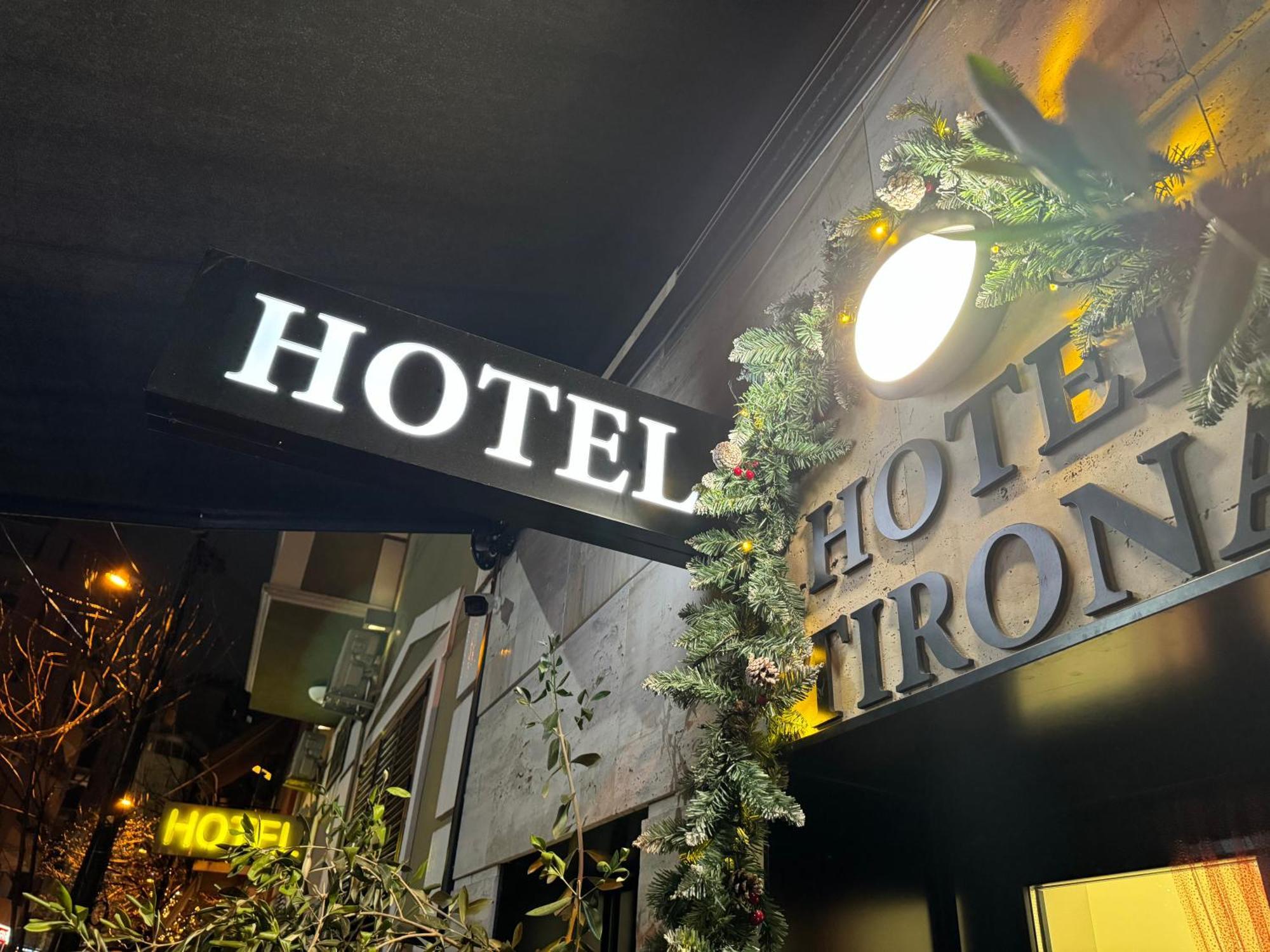 Hotel Tirona تيرانا المظهر الخارجي الصورة
